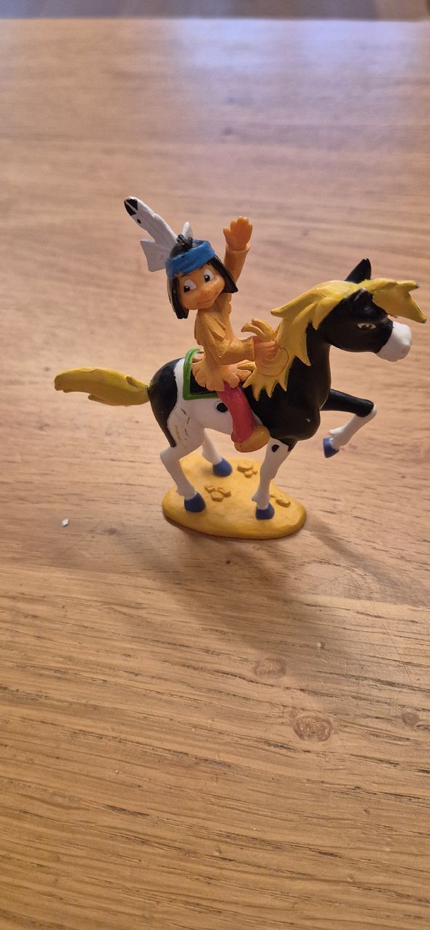 Bullyland Statuette: Yakari mit Pferd Comicfigur  – Usato da Muri b. Bern venduto da MilaE