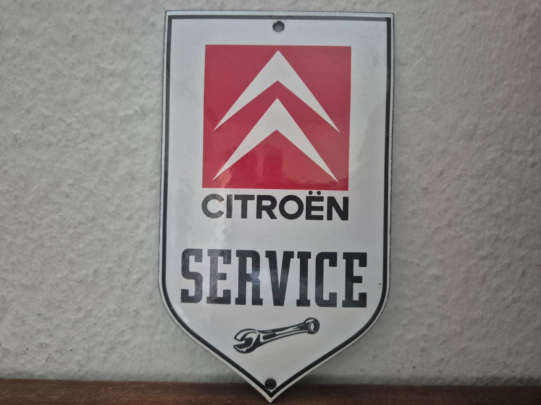 Citroën Schilder: Emailschild Citroen Auto Werkstatt Service Emaille Schild – Neu (gemäss Beschreibung) aus Schaffhausen von pfanis09 1