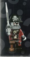 ZOMBIE PIRATE LEGO MINIFIGURE 71010 serie : MONSTERS new‪ in