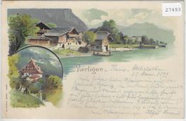 Gruss aus Merligen - Schloss Ralligen