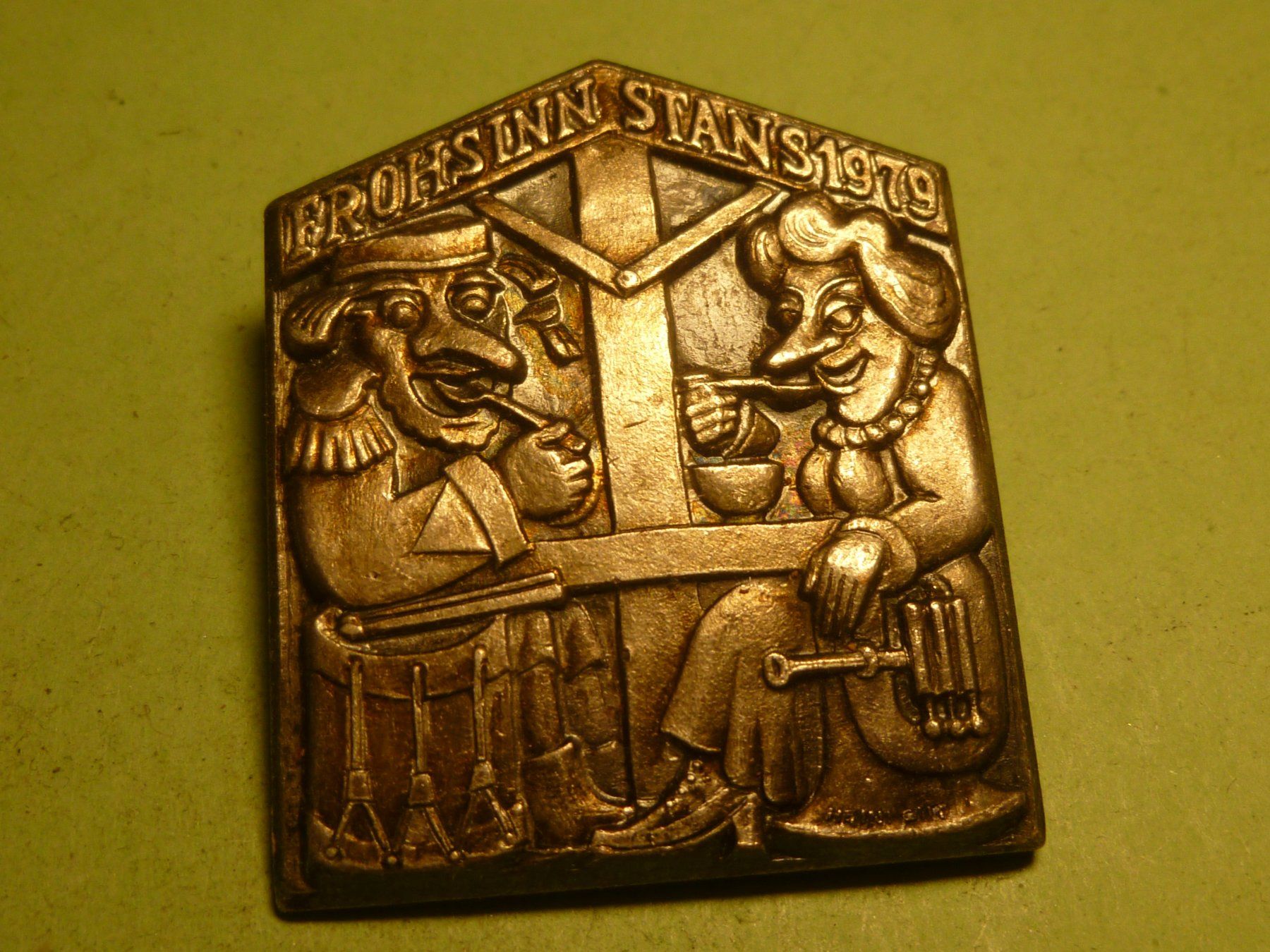 Placchette & Badge: STANS 1979 SILBER – Usato da Ried (Muotathal) venduto da Mandarin02