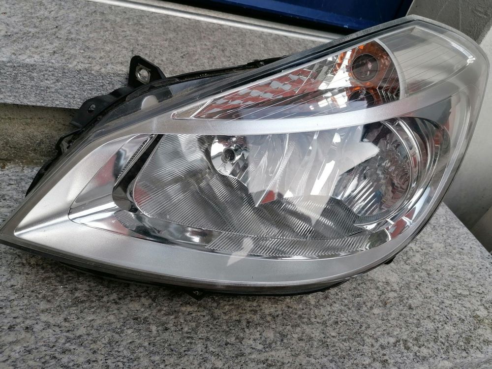 Halogen Scheinwerfer Links Für Renault Clio IV - H7/H1 Mit Leuchtweiteregelung