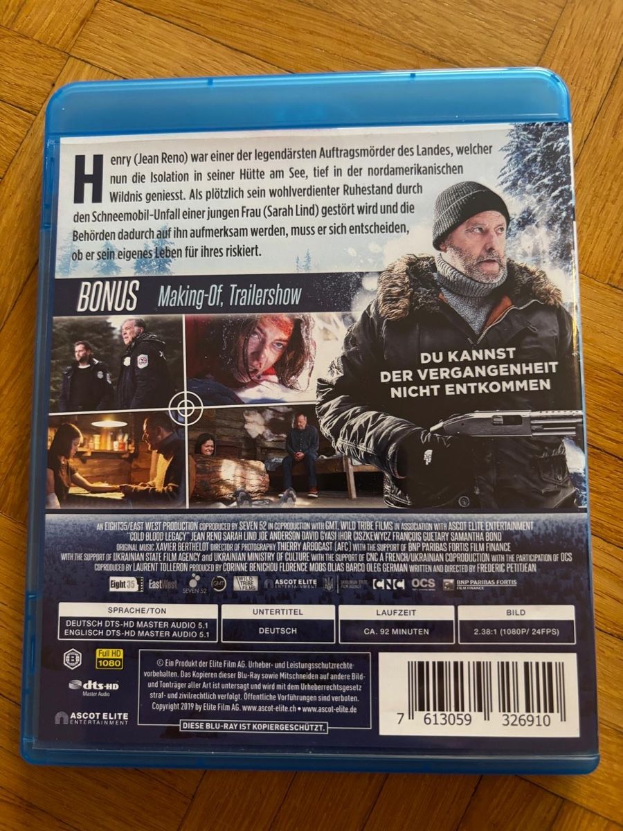 Tutti i DVDs: Cold Blood Legacy – Usato da Brunnen venduto da pel_vk7g 1