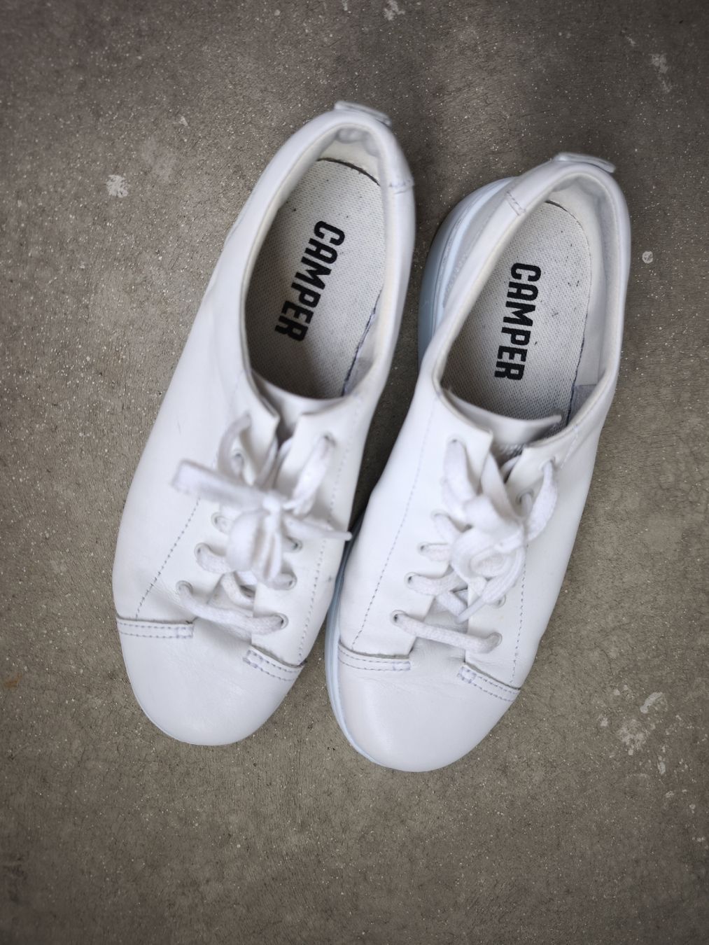 Chaussures hommes: Camper Sneakers Leather White Size 39  – D'occasion à Sursee par Re.joy 1