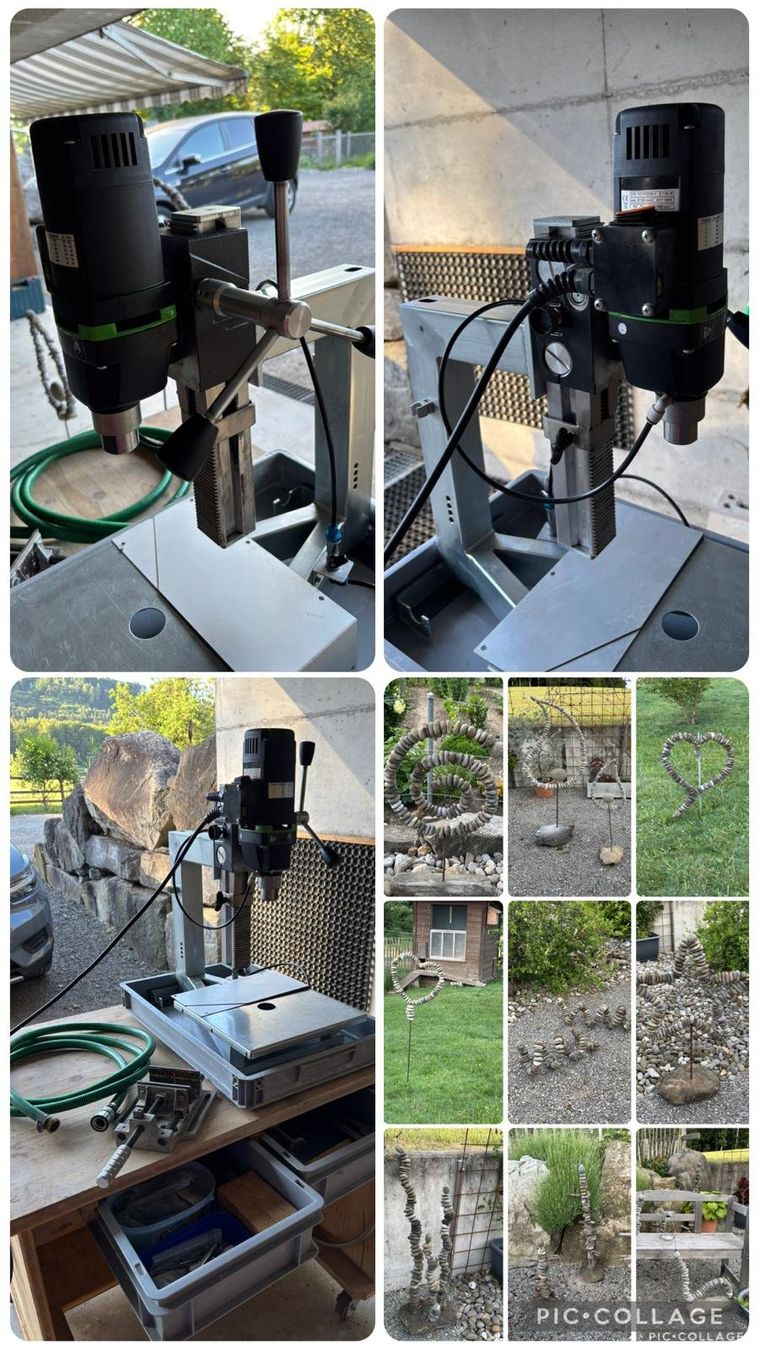 Bohrmaschinen: Steinbohrmaschine, Kernbohrmaschine – Gebraucht aus Moosseedorf von stihl12