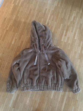 Veste douce et chaude Zara à capuche, taille M (xs grand)