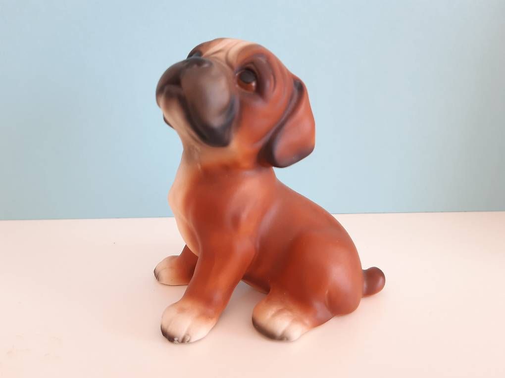 Statuette: Boxer Welpen Figur – Usato da Greifensee venduto da Foxglove 1