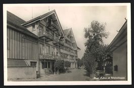 AK Walzenhausen, Hotel Falken, 1928