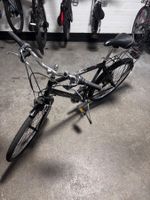 Herrenvelo schwarz mit Gepäckträger gebrauchter Zustand