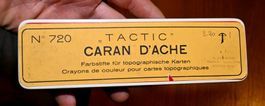 Rar LAGEREXMPLAR Caran d'Ache N° 720 TACTIC Farbstiftbox