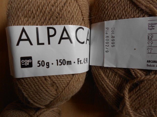 Lana: Wolle mit ALPACA natur-Farben – Usato da Flühli LU venduto da primula-47 1