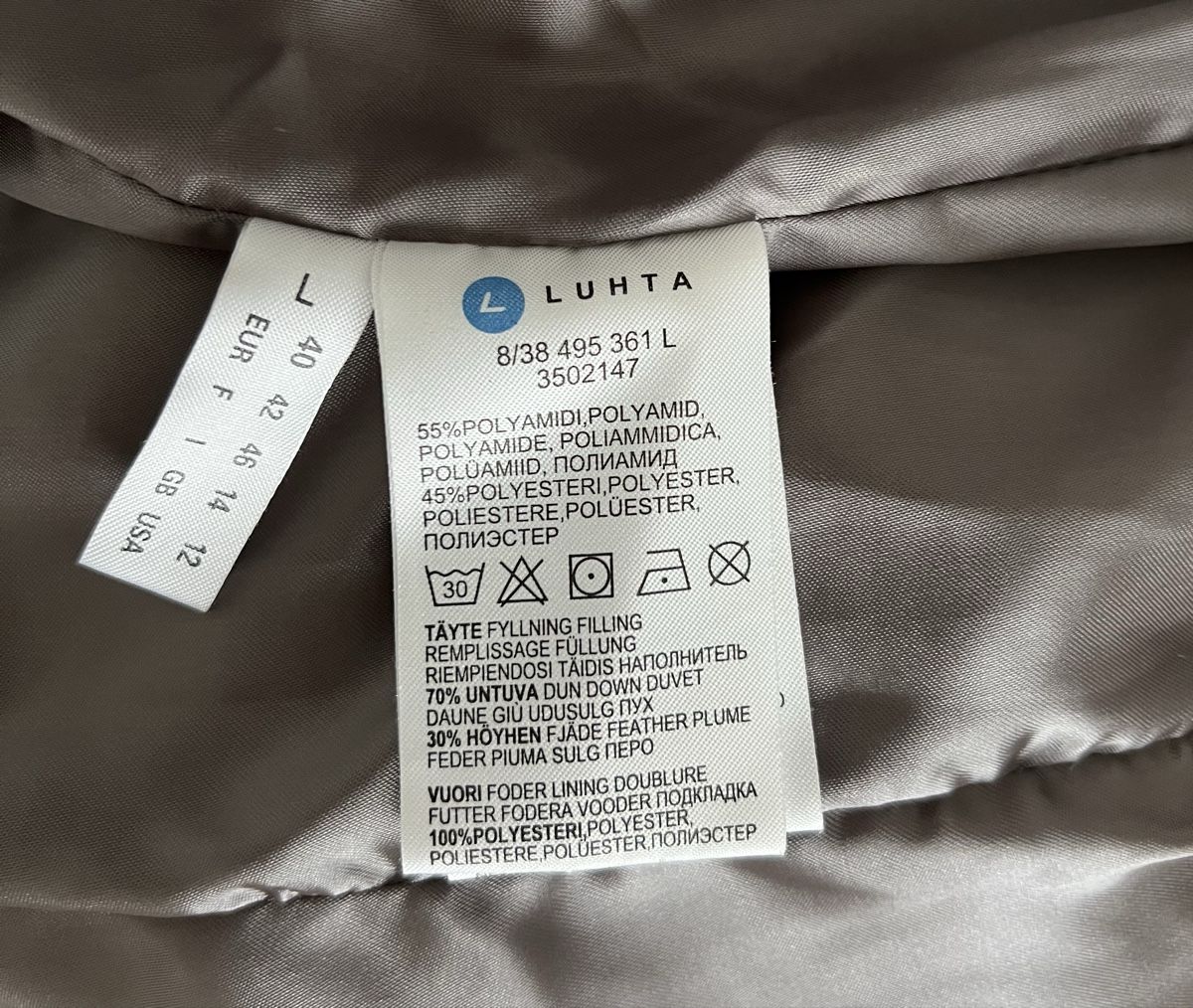 Luhta Gilet & Giacche senza maniche: Luhta Weste Weiss Grösse 40 – Usato da Uster venduto da Family_Boutique 2