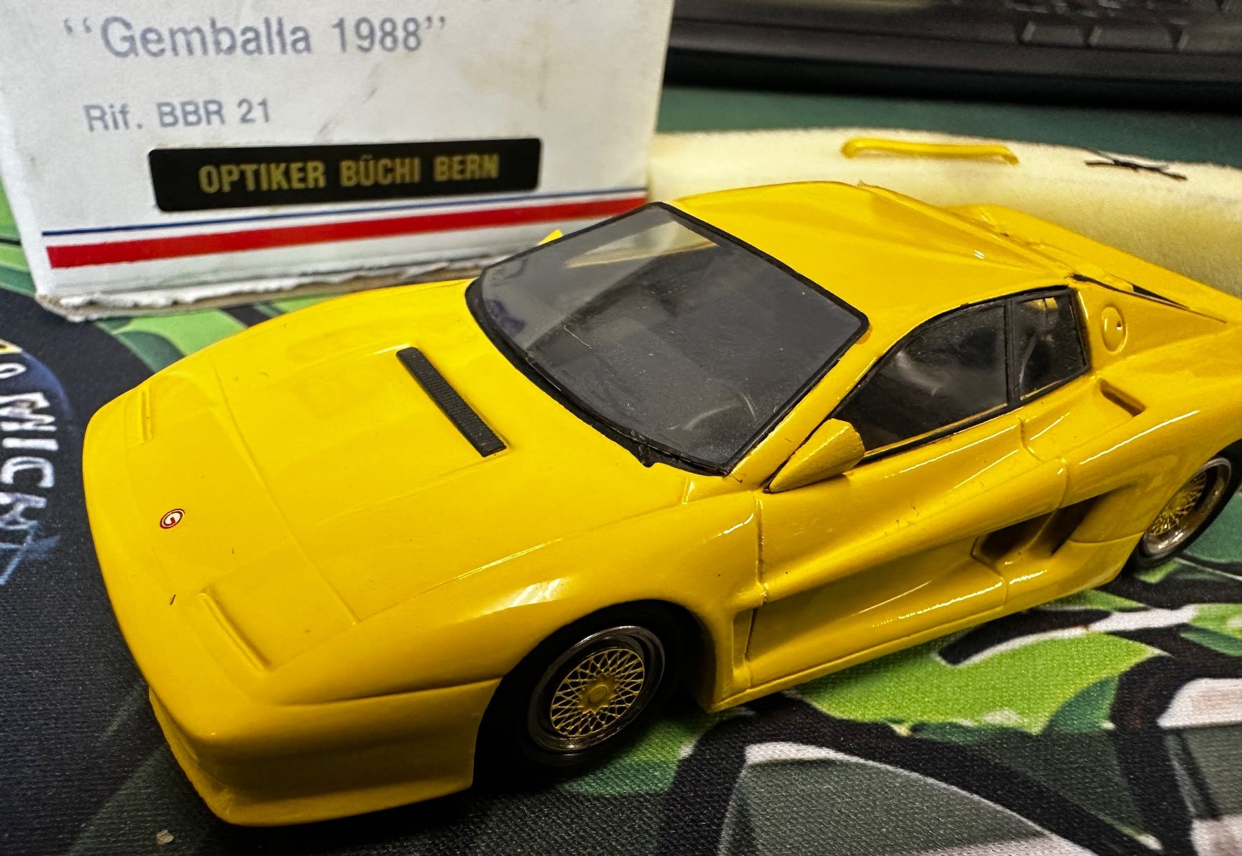 BBR Models Modellini d'auto: BBR Ferrari Testarossa 1988 1:43 mit OVP – Nuovo (secondo la descrizione) da Sennwald venduto da HARO-Import 2