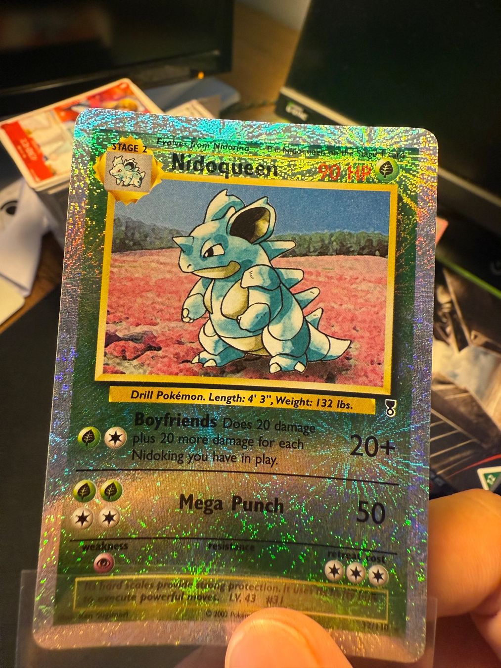 Pokémon Sammelbilder & Trading cards: Pokemon Nidoqueen Reverse Holo Legendary Collection – Gebraucht aus Zürich von mic_qnt9