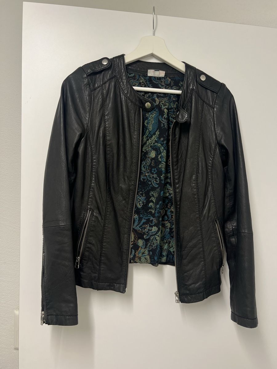 Vestes: Lederjacke Grösse 34 Echtleder – Neuf (Voir description) à Zürich par sellingmystuff1 2
