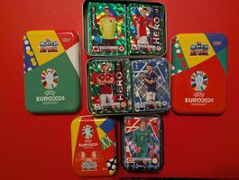 Lot 300 cartes Topps Match Attax Euro 2024 - PARALLEL