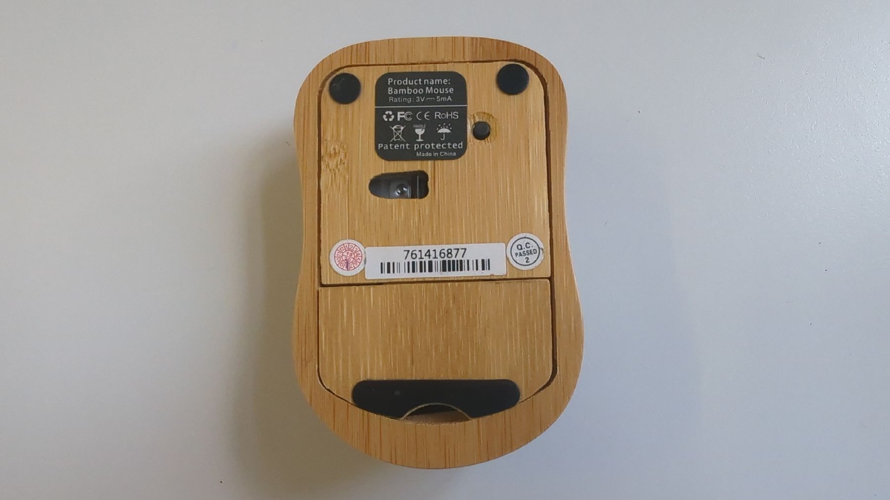 Mouse: Computer Maus aus Bambus Holz kabellos – Usato da Winterthur venduto da valyval 2