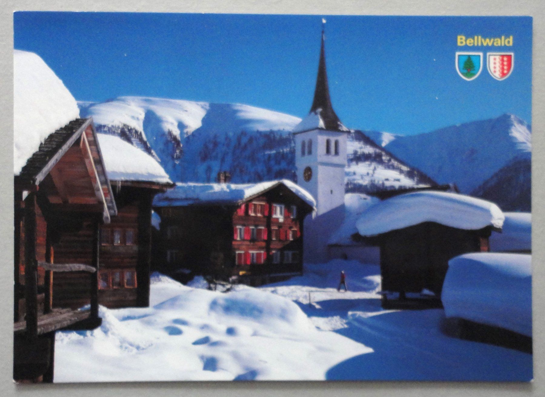 Cartoline postali: Bellwald 1559 m – Usato da Fétigny venduto da Billy2miny