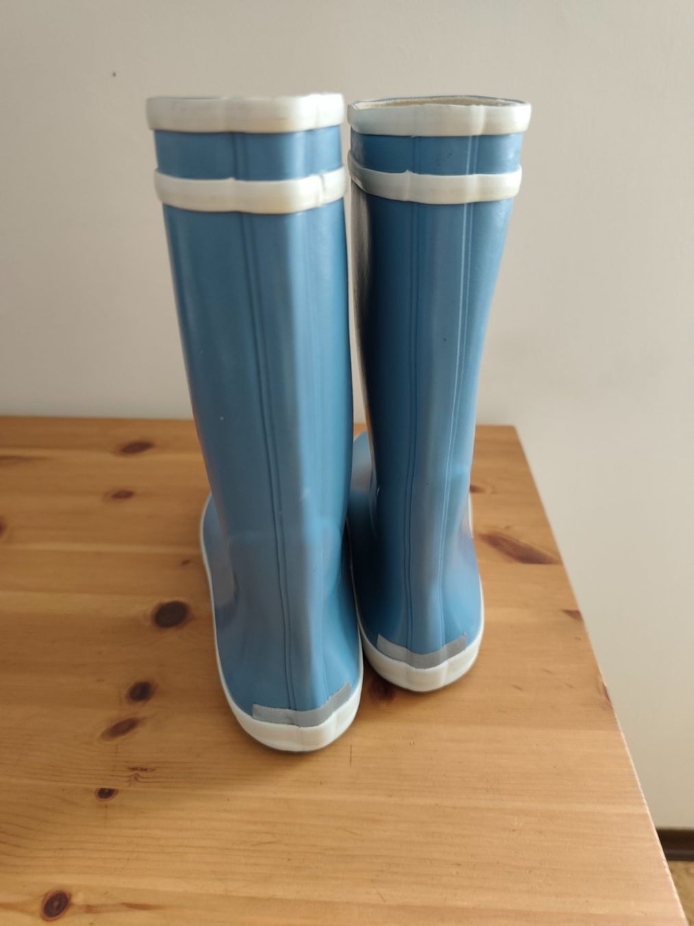 Chaussures femmes: Aigle Gummistiefel in hellblau, Grösse 38 – Neuf (Voir description) à Rheineck par Polcadot 1