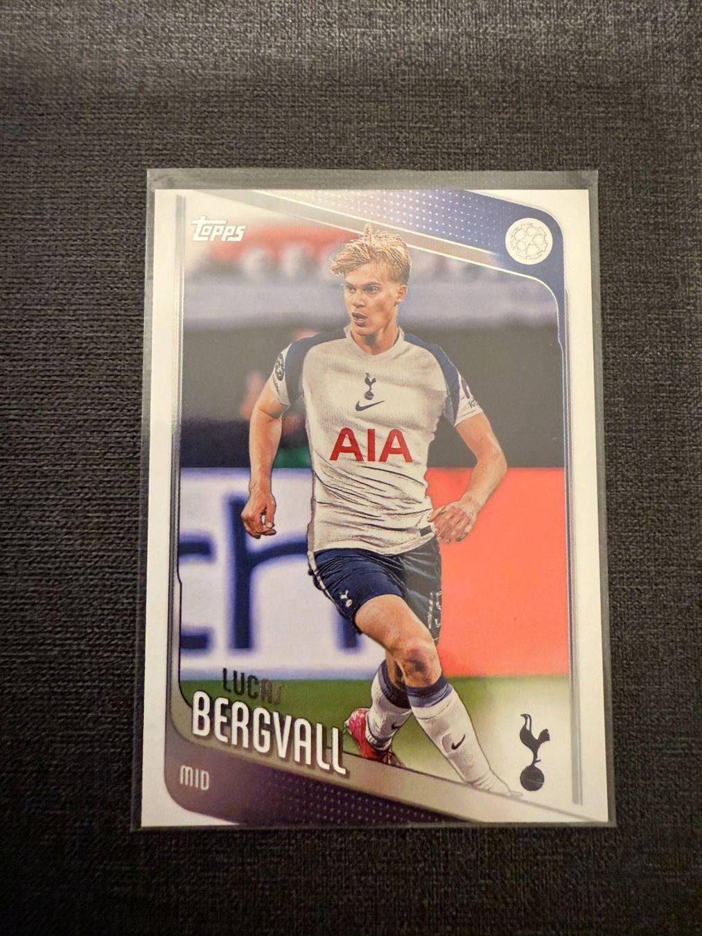 Topps Carte collezionabili: Topps Lucas Bergvall Tottenham Hotspur – Usato da Burgdorf venduto da Sports_Cards_3400