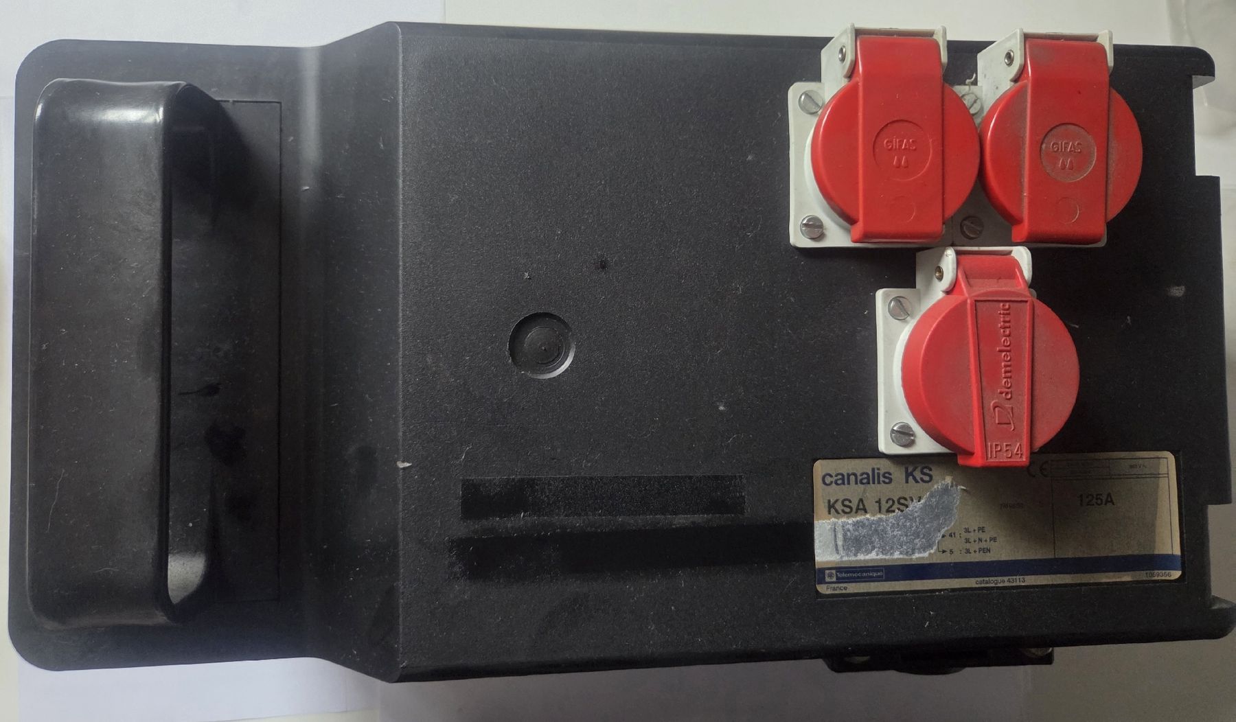 Alimentazione elettrica: Télémécanique CANALIS KSA 12SY – Usato da Quartino venduto da 123HOBIT