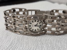 Vintage Damenuhr &Armband Silber 925