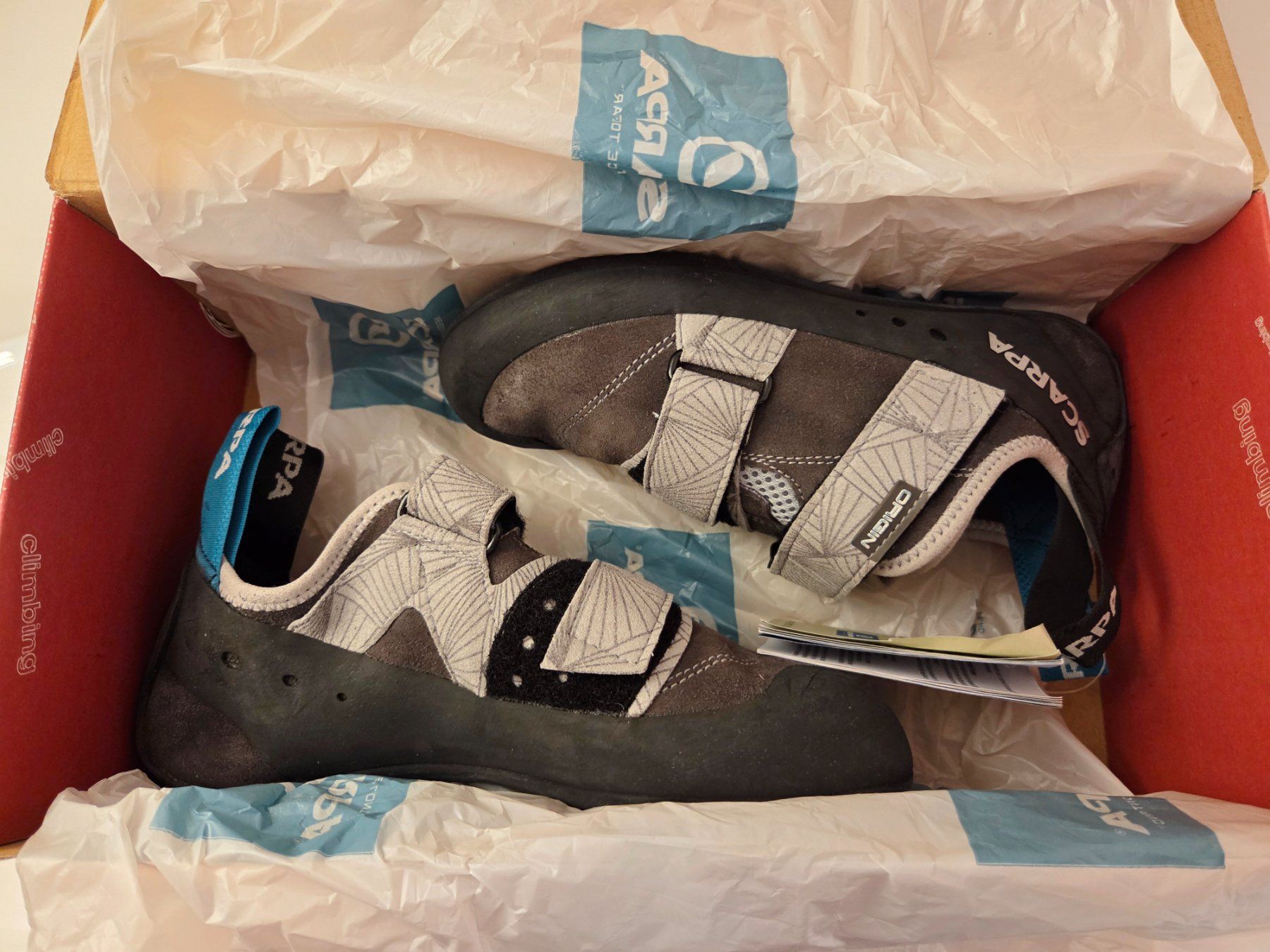 Scarpa Scarpe da uomo: Scarpa Herren Origin Kletterschuhe Gr. 37.5 – Nuovo e nell'imballaggio originale da Braunau venduto da Brand-Store 2