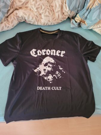 Coroner Death Cult T-Shirt Schwarz Grösse XL