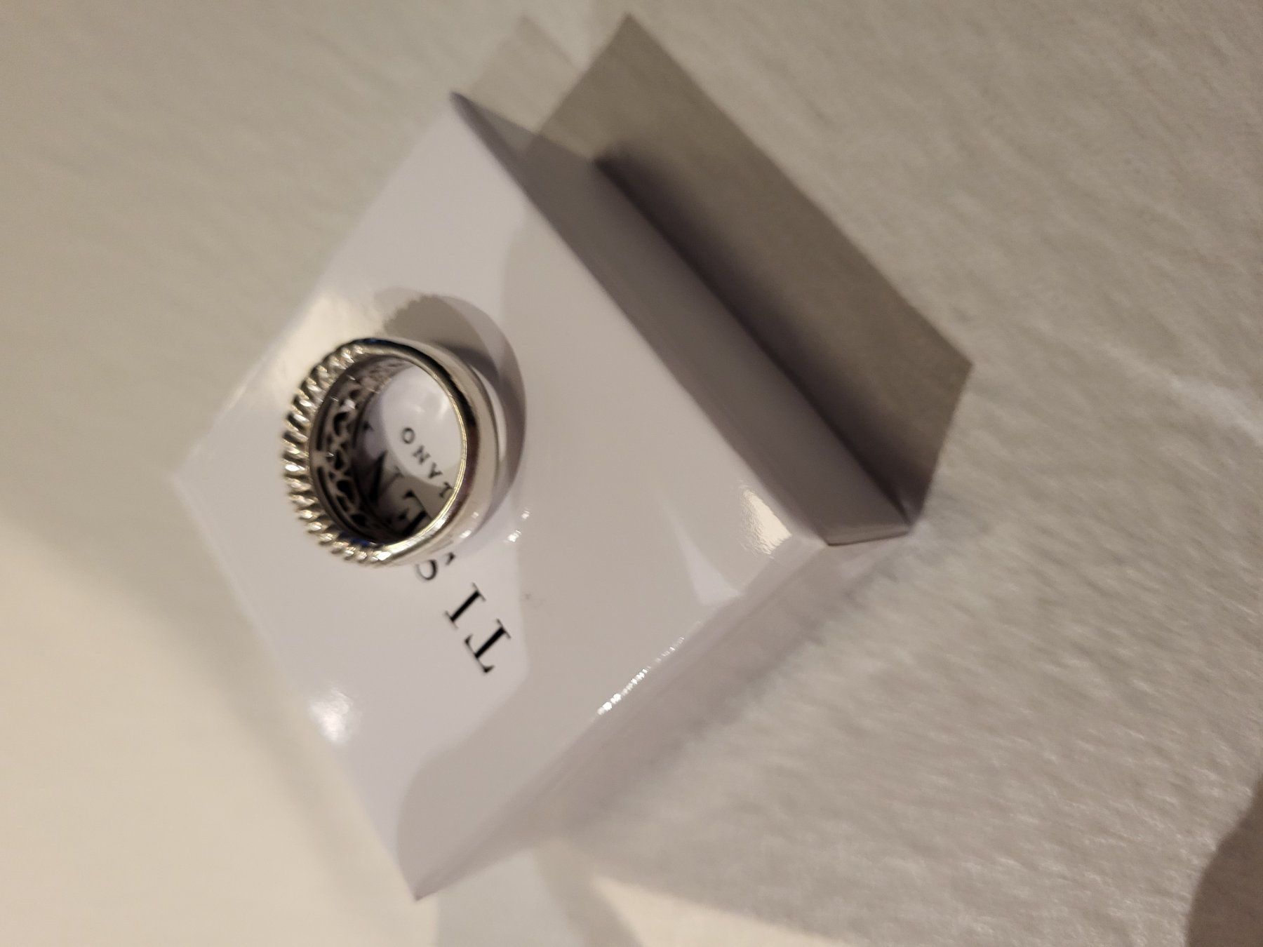 Ringe: Original Ti Sento silberring N.P 179 fr. – Gebraucht aus bellinzona von zeus6535 7