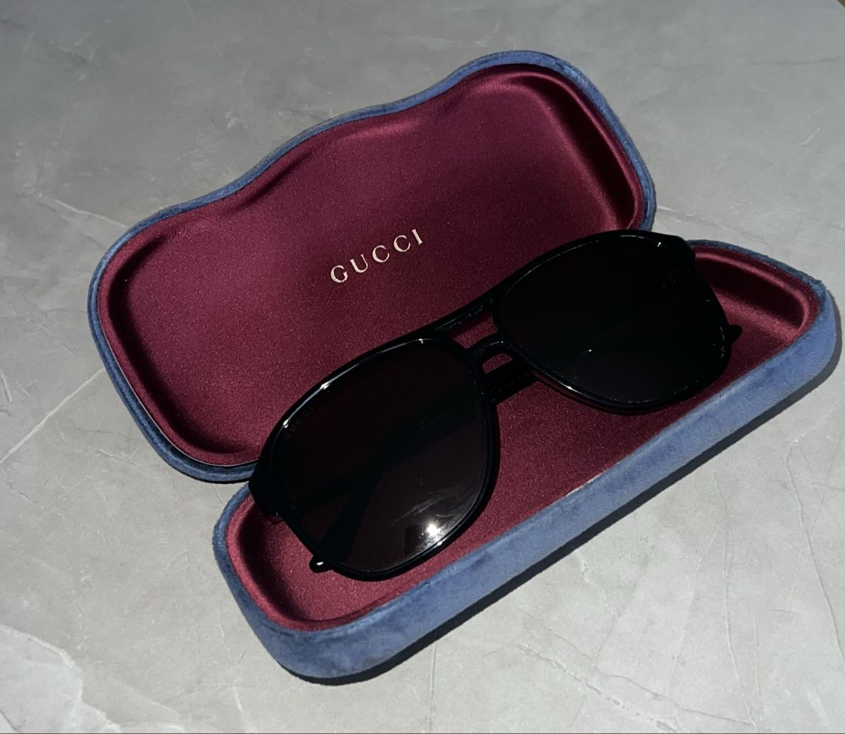 Gucci Occhiali & Lenti: Gucci Sonnenbrille schwarz - original – Usato da Roggwil BE venduto da Jebu7