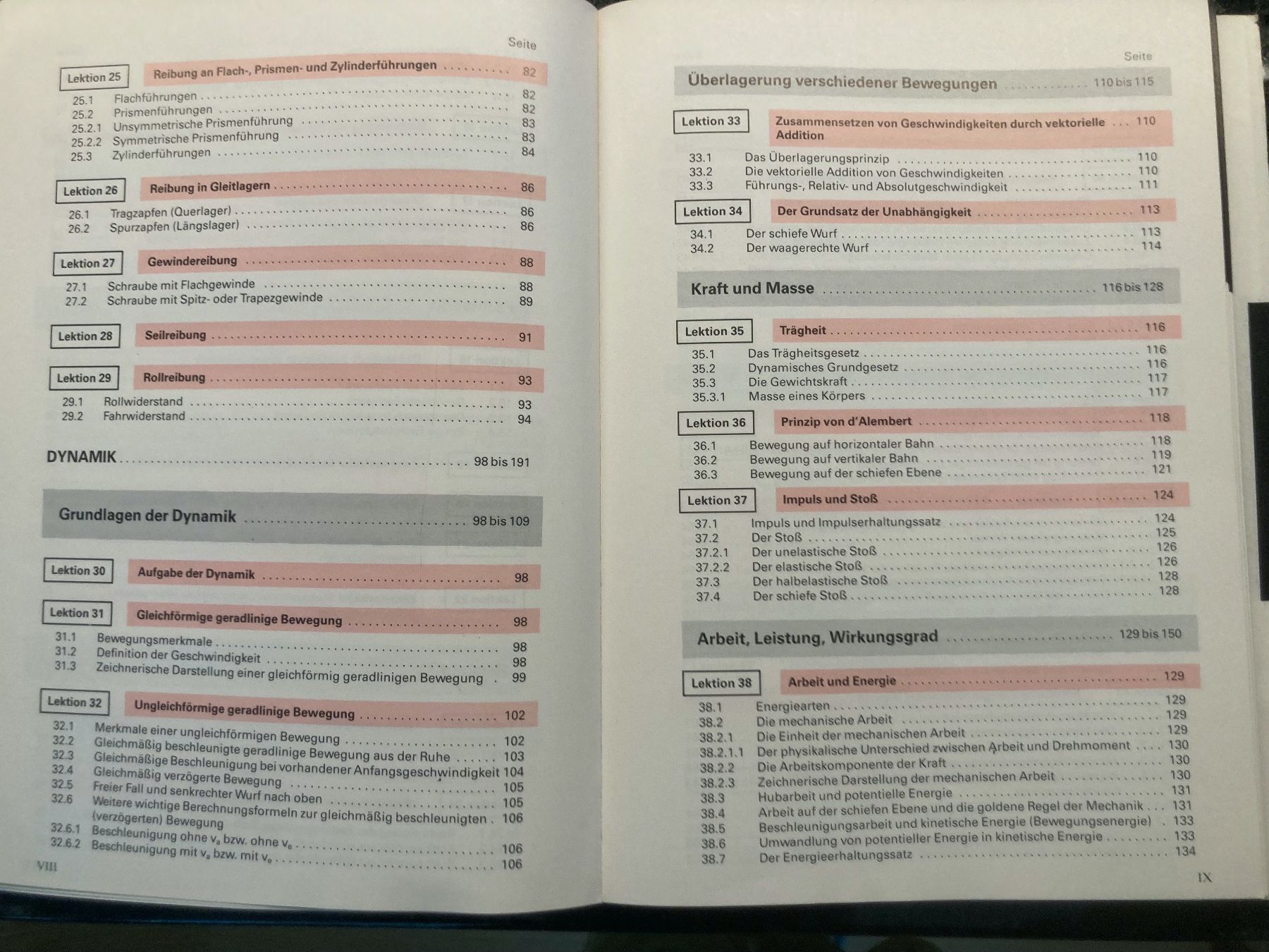 Libri: Technische Mechanik Lehrbuch Studierende berufliche Fortbild – Usato da Thun venduto da HIERoderDA 4