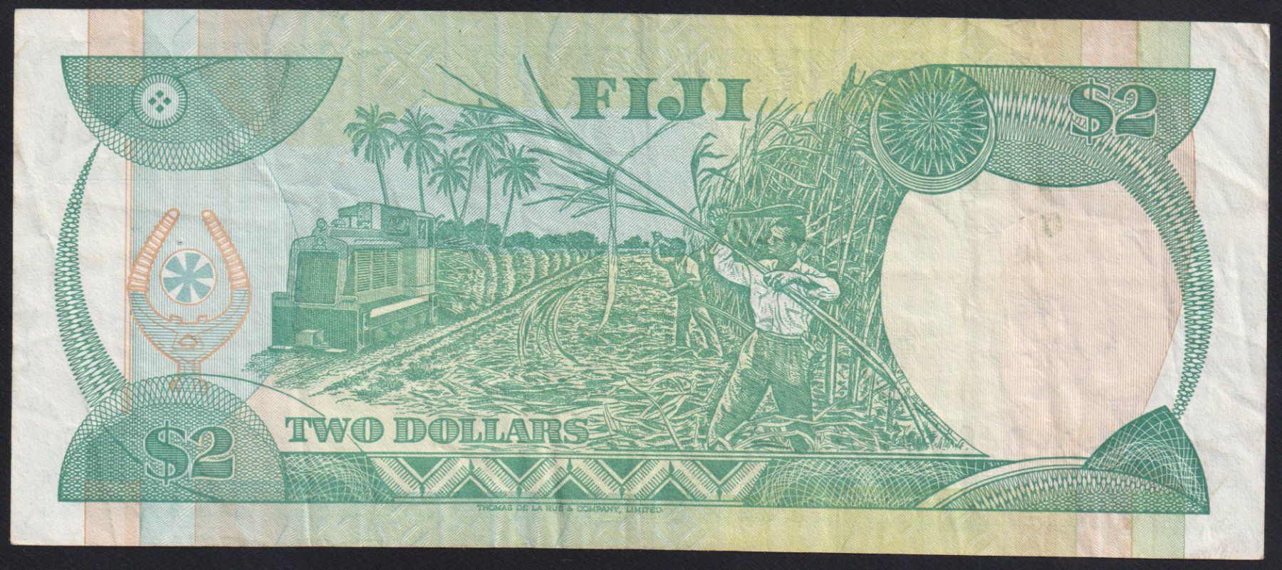 Billets de banque: Fiji 2 Dollars 1995 – D'occasion à Brugg AG par banknoten_muesli 1