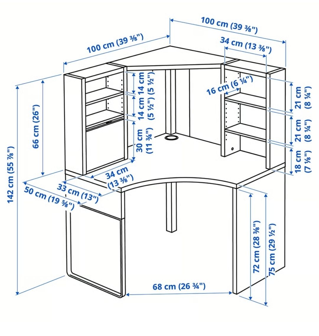 Scrivanie: Schreibtisch ikea MICKE – Usato da Glattbrugg venduto da riseca 5