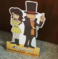 Professor Layton Vermächtnis Aslant Promo Kartonaufsteller