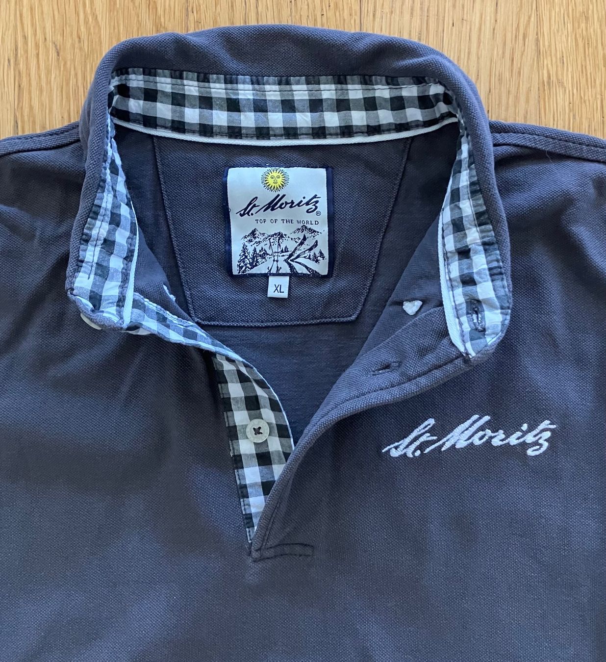 Magliette Polo: St. Moritz Poloshirt, Herren XL, Grau – Usato da Zürich venduto da Kue_Zuerich 1