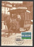 Maximumkarte Nr. 672 S. 1105 100 Jahre Züri Tram 3.-5.9.1982