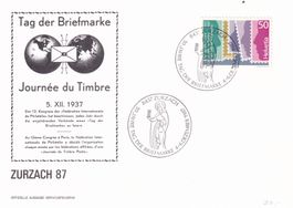 Tag der Briefmarke 1987 Zurzach 4.-6.12.1987