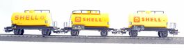 Märklin H0 Kesselwagen-Set "Shell" DB 3x Art. 4502