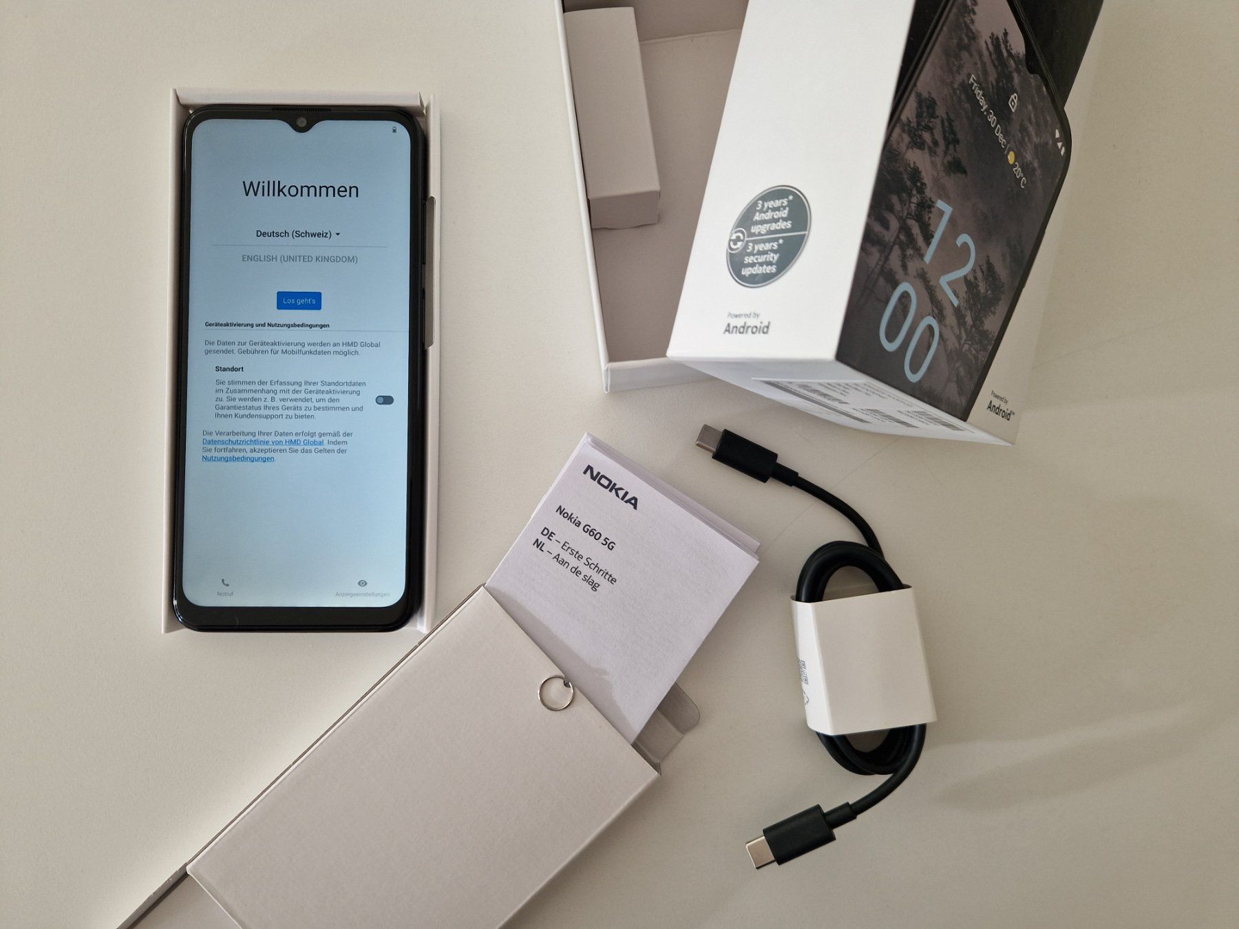 Nokia Portables: NOKIA G60 - 5G - 128 MB - Android – D'occasion à Eglisau par vomdings 1