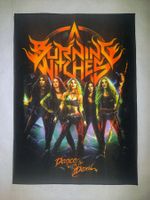 BURNING WITCHES BACKPATCH ** AUFNÄHER ** NEU **