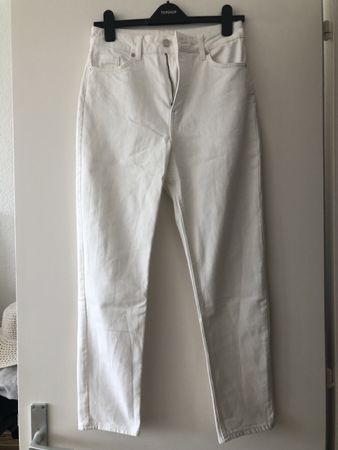 Jean slim blanc H&M