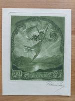 Exlibris Richard Lux - Original Radierung 1920 signiert