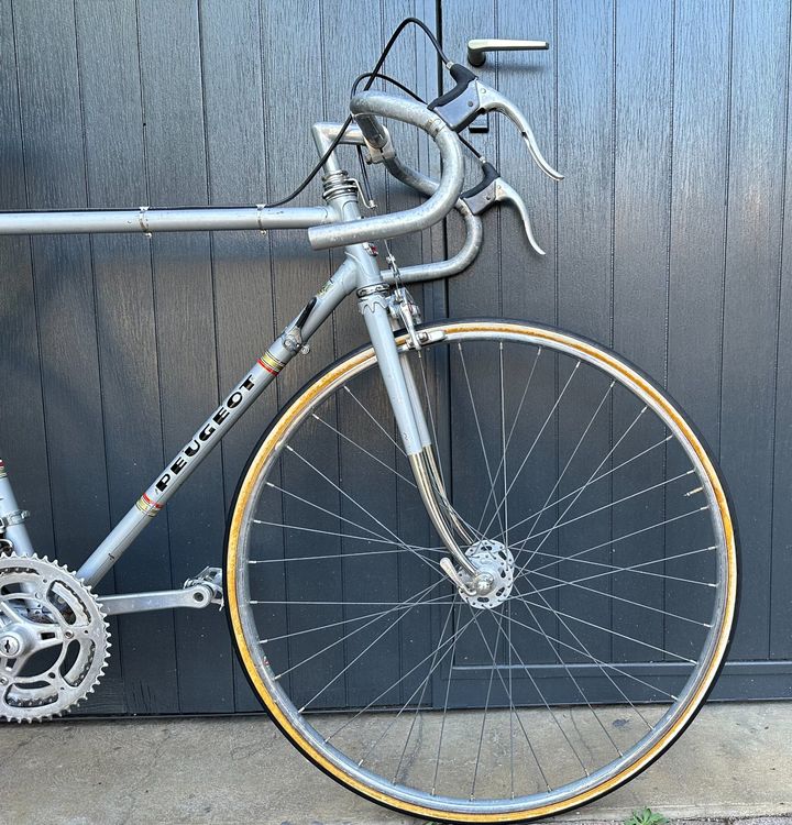Pedali Bici Corsa Vintage Look PP 357 Argento-Nero|Look|Vintage