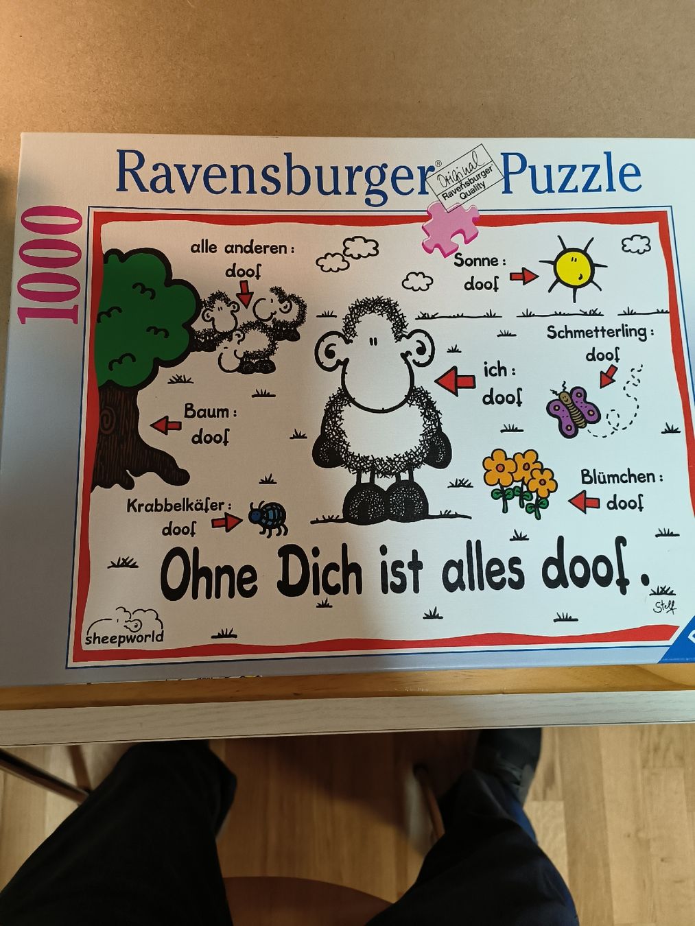 Ravensburger Puzzle: 4 Puzzle je 1000 Teile – Usato da Moosseedorf venduto da seether1