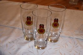 Div. Feldschlösschen Biergläser und Bierkrüge zu verkaufen