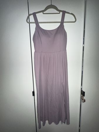 Rückenfreies Midi-Freizeitkleid, Twisted Split Gr. S Halara