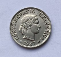 1937 5 Rappen -unz