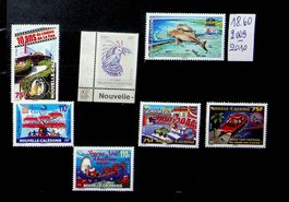 NOUVELLE CALÉDONIE TIMBRES NEUFS 2009-10.  18.60 EUROS /JT33