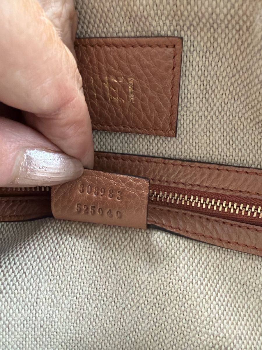 Gucci Borse da donna: Gucci Soho Tasche Leder Bronce – Usato da Gwatt (Thun) venduto da well 3