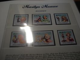 Mocambique 2009, Satz + Block Marylin Monroe, **